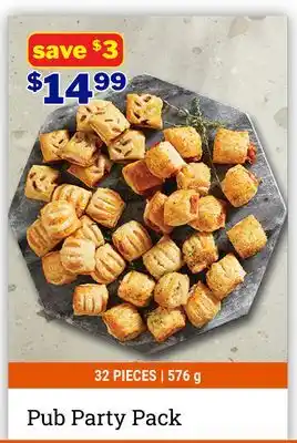 M & M Food Market Pub Party Pack offer