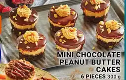 M & M Food Market MINI CHOCOLATE PEANUT BUTTER CAKES offer