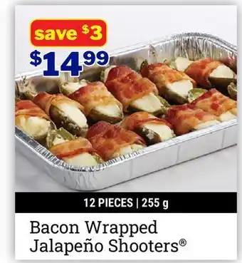M & M Food Market Bacon Wrapped Jalapeño Shooters offer