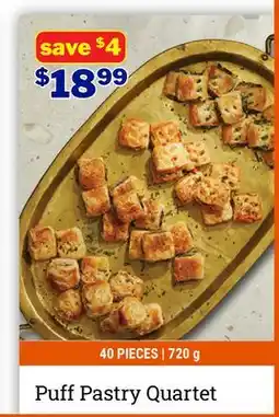 M & M Food Market Puff Pastry Quartet offer