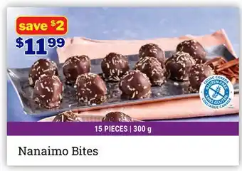 M & M Food Market Nanaimo Bites offer