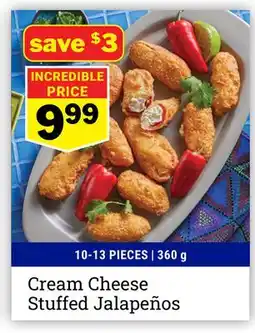 M & M Food Market Cream Cheese Stuffed Jalapeños offer