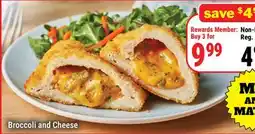 M & M Food Market Broccoli and Cheese offer