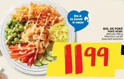 IGA Poke bowl offer