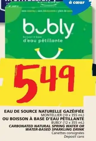 IGA Bubly offer