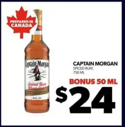 Real Canadian Liquorstore Captain Morgan Spiced Rum offer