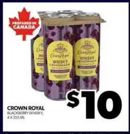 Real Canadian Liquorstore Crown Royal Blackberry Whisky Lemonade offer