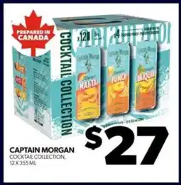 Real Canadian Liquorstore Captain Morgan Cocktail Collection offer