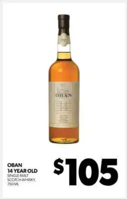 Real Canadian Liquorstore Oban 14 Year Old offer