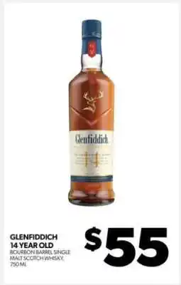 Real Canadian Liquorstore Glenfiddich 14 Year Old offer