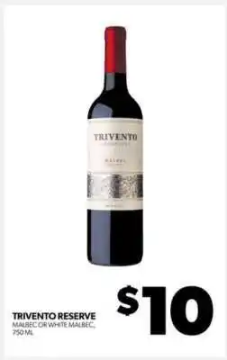 Real Canadian Liquorstore Trivento Reserve offer