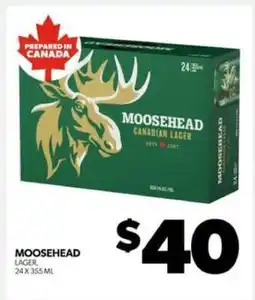 Real Canadian Liquorstore Moosehead offer