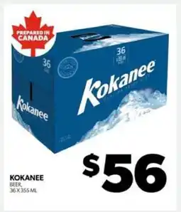 Real Canadian Liquorstore Kokanee offer