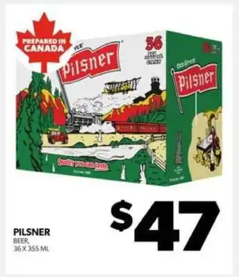 Real Canadian Liquorstore Pilsner offer