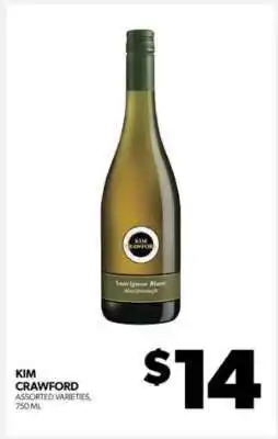 Real Canadian Liquorstore Kim Crawford offer