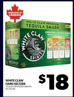 Real Canadian Liquorstore White Claw Hard Seltzer offer