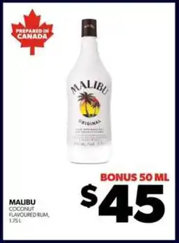 Real Canadian Liquorstore Malibu Coconut Flavoured Rum offer