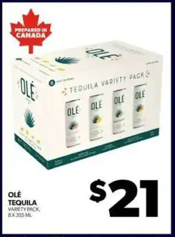 Real Canadian Liquorstore OLÉ TEQUILA offer
