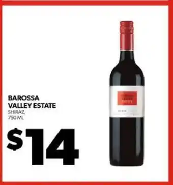 Real Canadian Liquorstore Barossa Valley Estate Shiraz offer