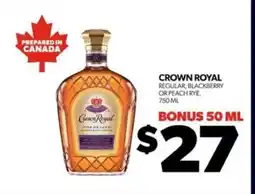 Real Canadian Liquorstore Crown Royal offer