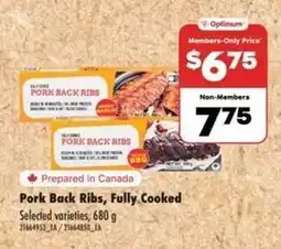 Real Canadian Superstore Pork Back Ribs, Fully Cooked offer
