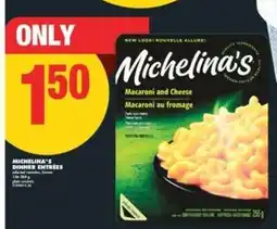 No Frills Michelina's Macaroni and Cheese offer