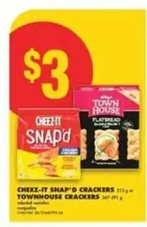 No Frills CHEEZ-IT SNAP’D CRACKERS offer