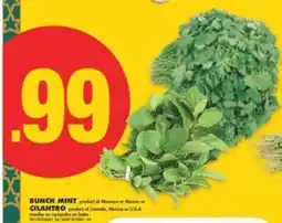 No Frills BUNCH MINT / CILANTRO offer