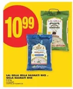 No Frills Lal Qilla Sella Basmati Rice or Qilla Basmati Rice offer
