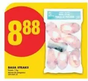 No Frills BASA STEAKS offer