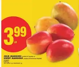 No Frills Julie Mangoes or Sweet Mangoes offer