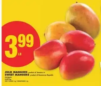 No Frills Julie Mangoes or Sweet Mangoes offer