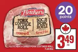 Food Basics FLETCHER’S CURED PORK COTTAGE ROLL offer