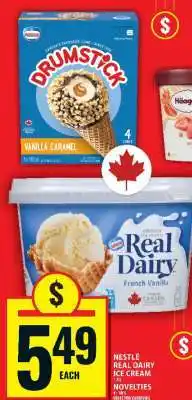 Food Basics Nestlé Real Dairy Ice Cream & Novelties offer