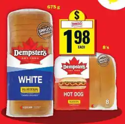 Food Basics DEMPSTER’S BREAD offer