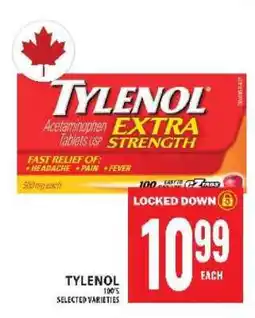 Food Basics Tylenol Extra Strength offer