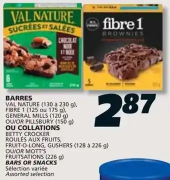 IGA Val Nature or Fibre 1 Brownies offer