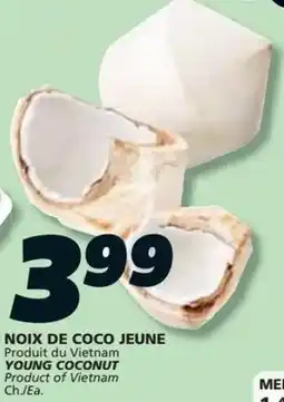 IGA Young coconut offer