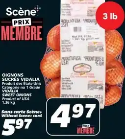 IGA Vidalia sweet onions offer