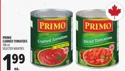Metro PRIMO CANNED TOMATOES offer