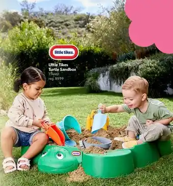 Toys R us Little Tikes Turtle Sandbox offer
