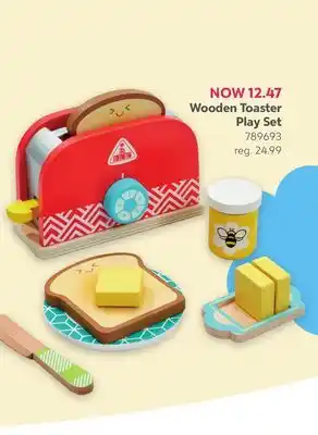 Toys R us Early Learning Centre Wooden Toaster Play Set offer