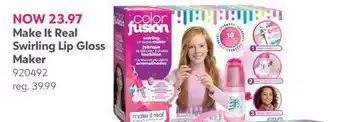Toys R us Make It Real Swirling Lip Gloss Maker offer