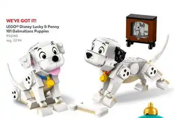 Toys R us LEGO Disney Lucky & Penny 101 Dalmatians Puppies offer
