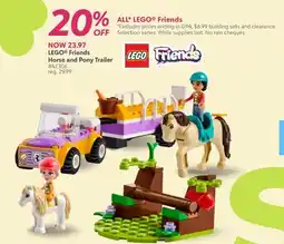 Toys R us LEGO Friends Horse and Pony Trailer offer