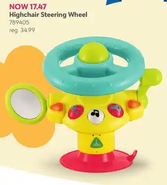 Toys R us Early Learning Centre Highchair Steering Wheel offer
