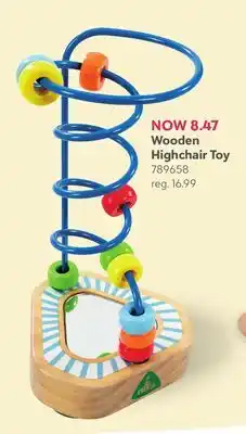 Toys R us Wooden Highchair Toy offer