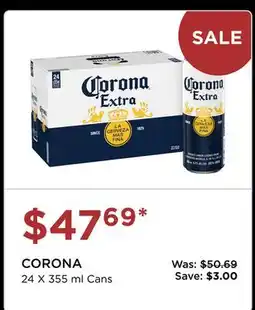 The Beer Store CORONA offer