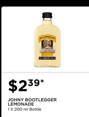 The Beer Store JOHNY BOOTLEGGER LEMONADE offer