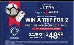 The Beer Store Michelob ULTRA 30-CAN PACK offer